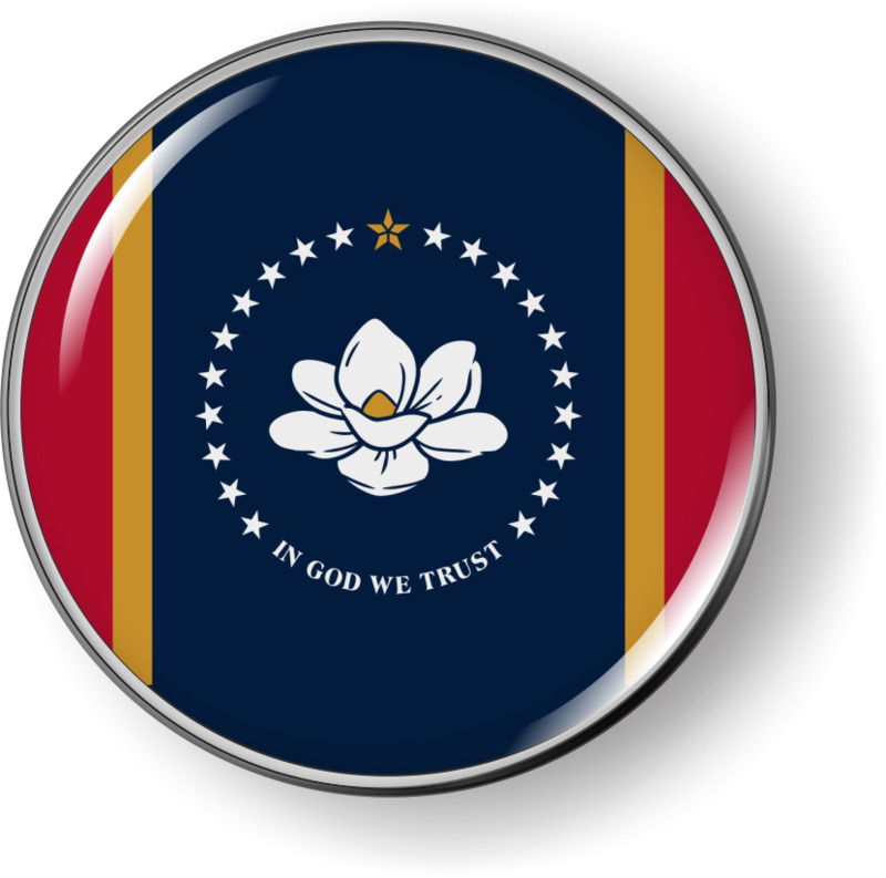 Mississippi - State Flag Emblem